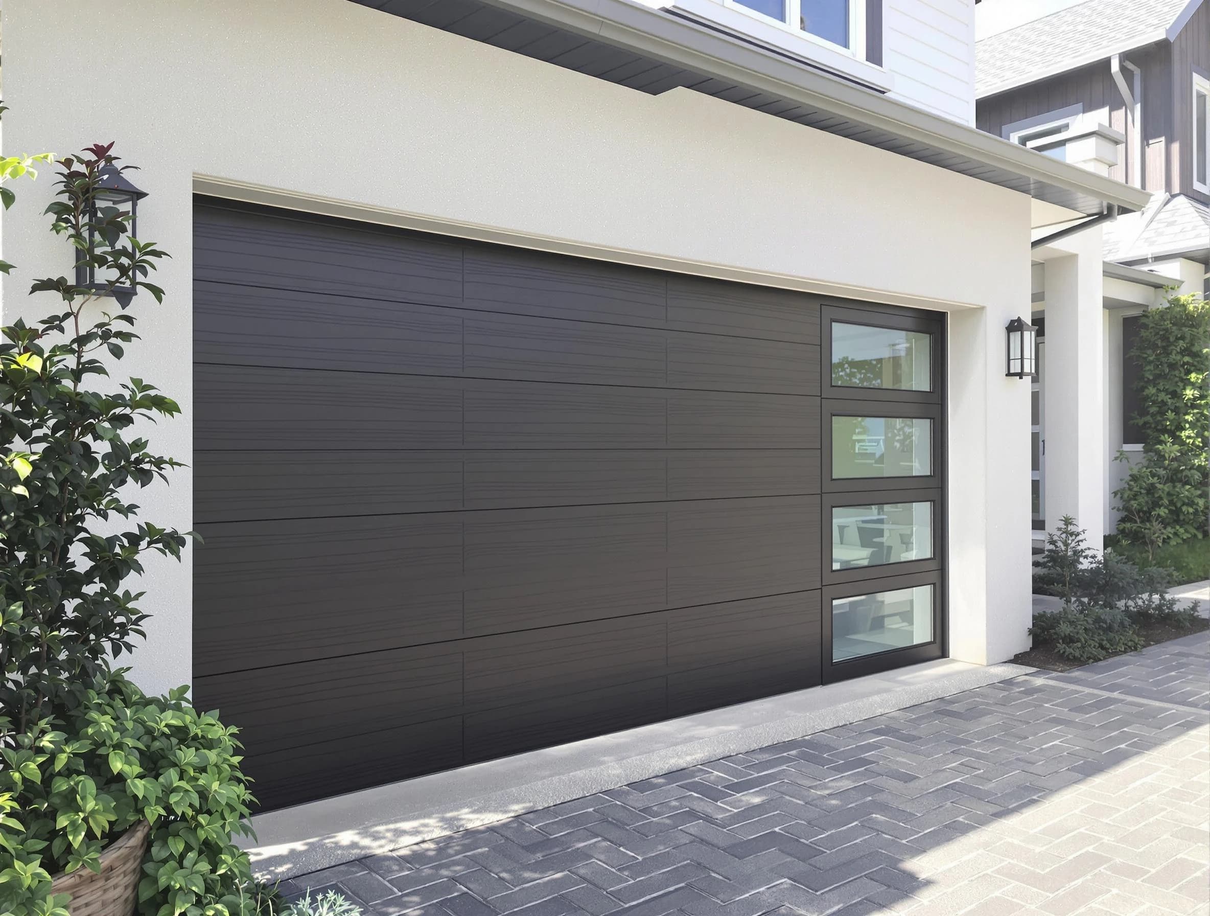 Custom garage door installation by Marietta Garage Door Repair in Marietta