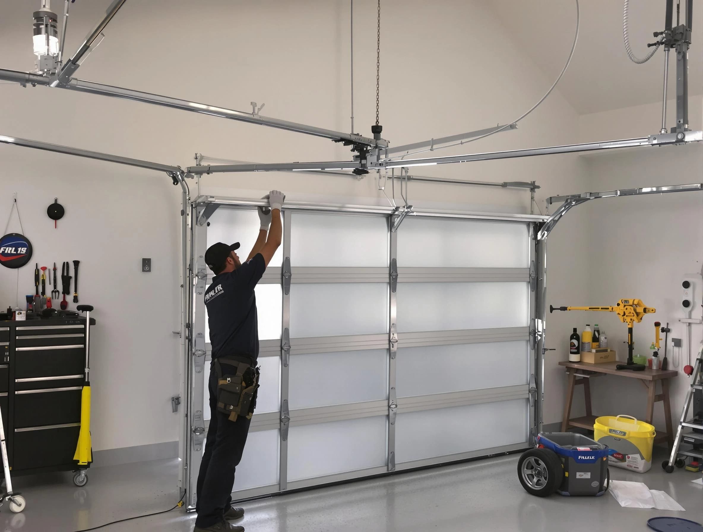 Marietta Garage Door Repair certified team performing precision garage door installation in Marietta