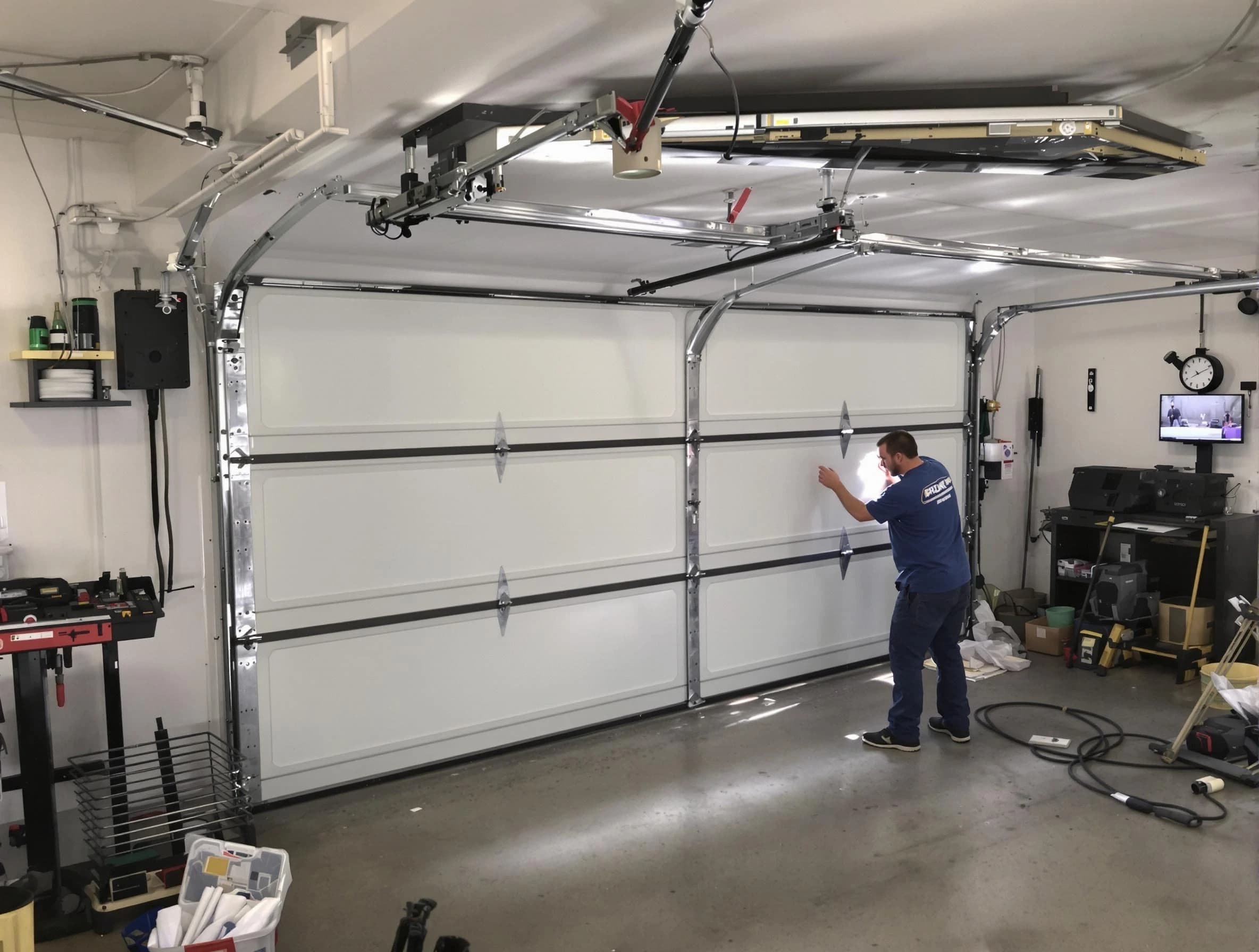 Professional garage door repair service by Marietta Garage Door Repair in Marietta