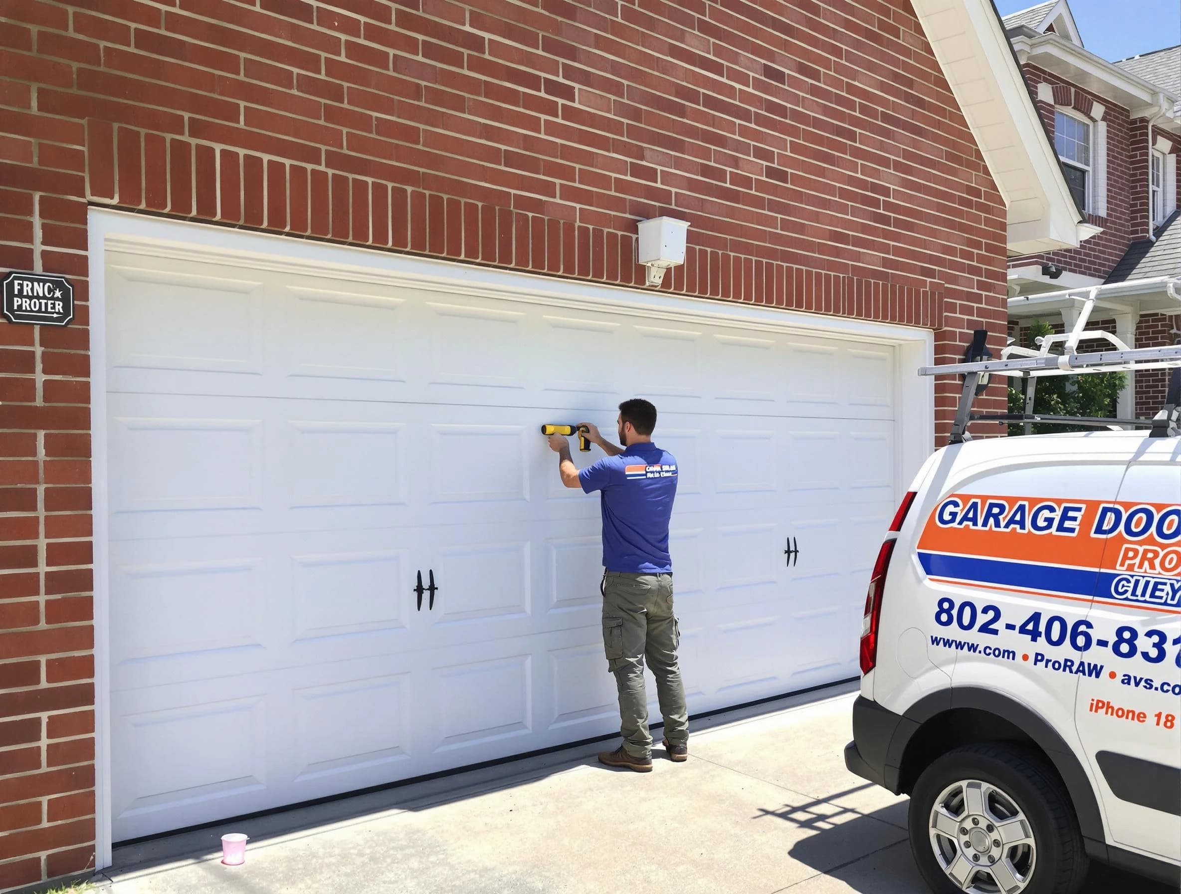 Local garage door repair service by Marietta Garage Door Repair in Marietta