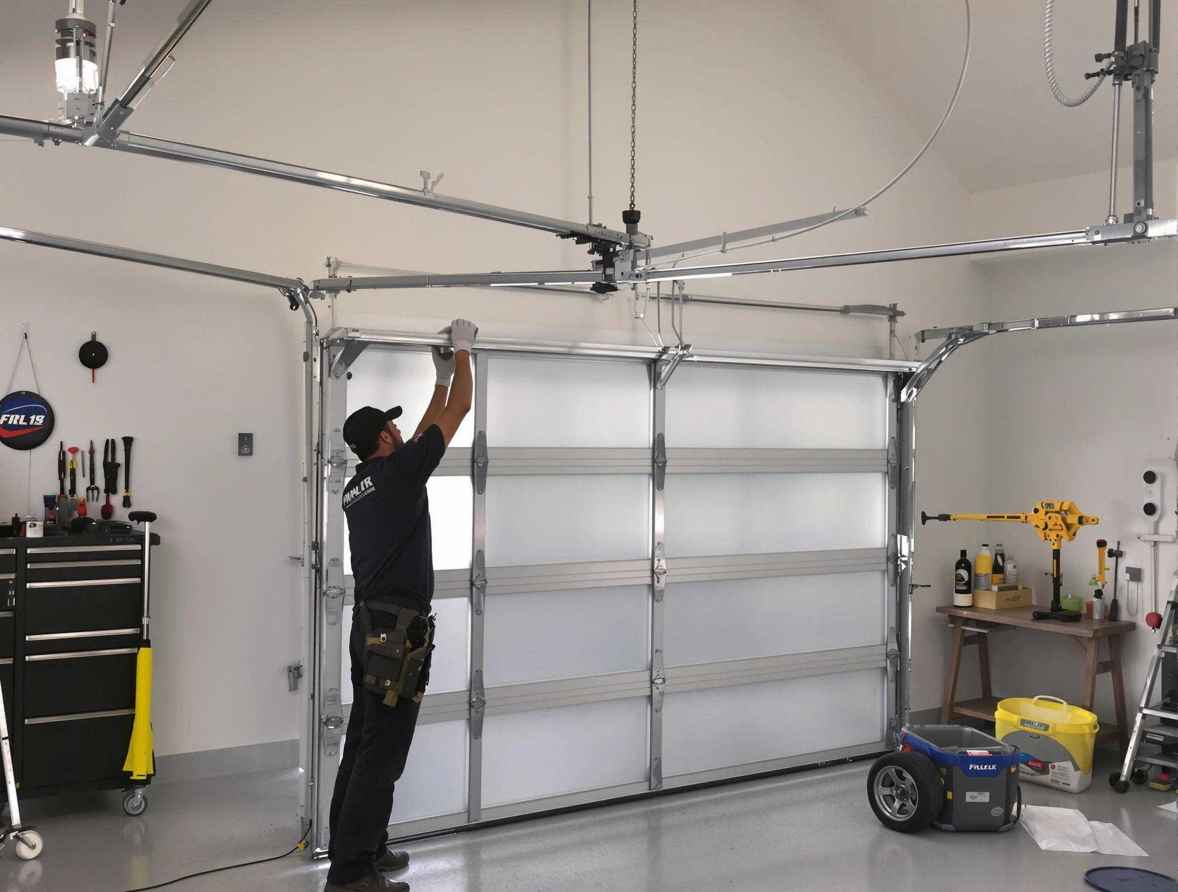 Marietta Garage Door Repair certified team performing precision garage door installation in Marietta